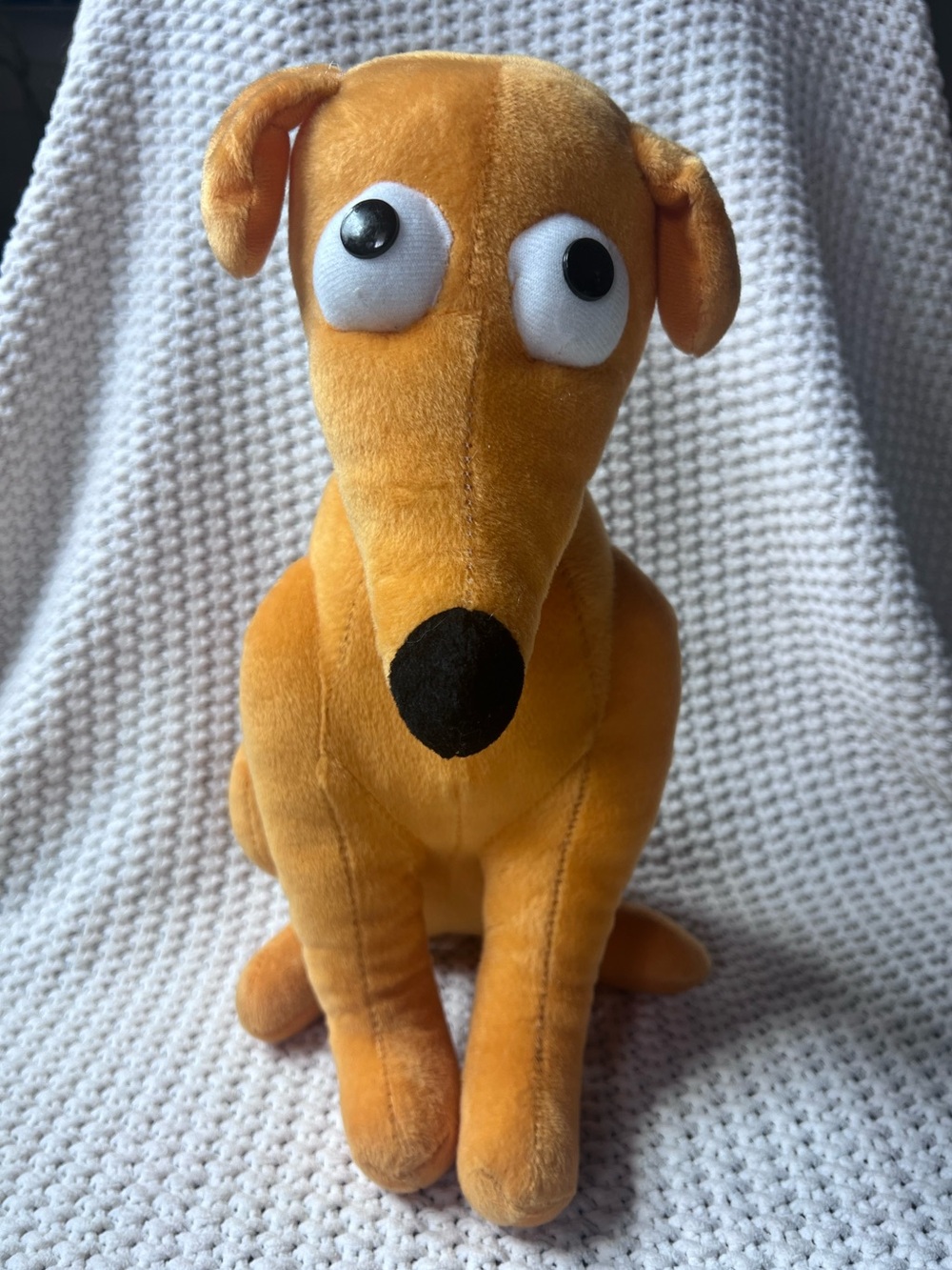 Universal Studios Simpsons Simpsons Santas Little Helper Plush Stuffed‎ Dog 15"